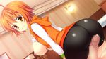 ass bike_shorts breasts censored chuablesoft cum game_cg nipples no_bra noblesse_of_rouge open_shirt penis shirt_lift tani_an 