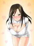  breast_hold chikuwabu_(yokowokazuaki) cleavage erect_nipples mukai_takumi no_bra sweater the_idolm@ster the_idolm@ster_cinderella_girls 
