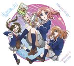  disc_cover mikakunin_de_shinkoukei mitsumine_mashiro seifuku yonomori_benio yonomori_kobeni 