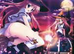  aiyoku_no_eustia ass august dress eustia_astraea fixed halloween licia_de_novus_yurii mikeou pantsu pantyhose seifuku witch 