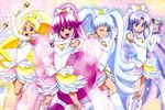  aino_megumi dress happiness_charge_precure! heels hikawa_iona oomori_yuuko pretty_cure satou_masayuki shirayuki_hime_(precure) weapon 