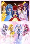  aino_megumi dress happiness_charge_precure! heels hikawa_iona oomori_yuuko oota_kazuhiro pretty_cure shirayuki_hime_(precure) thighhighs tsumugi_(precure) 