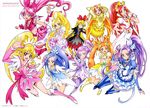  ai-chan_(precure) aida_mana daby_(precure) dokidoki!_precure dress heels hishikawa_rikka houjou_hibiki hummy kenzaki_makoto kurokawa_ellen madoka_aguri minamino_kanade pretty_cure rakeru_(precure) rance_(precure) regina_(dokidoki!_precure) sharuru_(precure) shirabe_ako suite_pretty_cure takahashi_akira thighhighs 