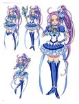  dress guitar heels kurokawa_ellen pretty_cure suite_pretty_cure takahashi_akira thighhighs 