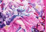  dress fixed lolita_fashion pantsu see_through tinkle wa_lolita 