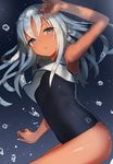  ccaw kantai_collection ro-500 school_swimsuit swimsuits tan_lines 