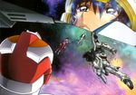  athrun_zala cagalli_yula_athha gundam gundam_seed kira_yamato mecha 