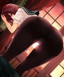  ass kantai_collection komone_ushio mutsuki_(kancolle) pantsu pantyhose seifuku 