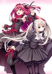  cleavage corticarte_reichstein dress gothic_lolita kannatsuki_noboru lolita_fashion sousouki_reginald thighhighs veronica_twanbach 