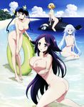  ass breast_hold hibachi kuroageha mitsuki_(mushibugyou) mushibugyou naked nipples oharu photoshop wet yamashita_yoshimitsu 