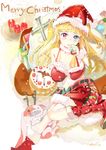  119 bikini_top boku_wa_tomodachi_ga_sukunai christmas cleavage hasegawa_kobato heterochromia tagme 