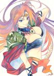  agahari armor cleavage naga_the_serpent slayers weapon 