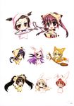  asteion chibi els_tasmin fabia_crozelg fujima_takuya harry_tribeca lutecia_alpine mahou_shoujo_lyrical_nanoha mahou_shoujo_lyrical_nanoha_vivid micaiah_chevelle nove sacred_heart sieglinde_jeremiah victoria_dahlgren 