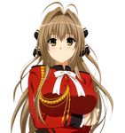  amagi_brilliant_park breast_hold sento_isuzu transparent_png uniform 