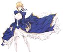  dress fate/stay_night fixed kizuki_aruchu pantyhose saber udon-ya 