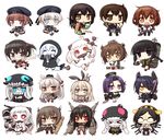  airfield_hime akagi_(kancolle) amatsukaze_(kancolle) chibi eyepatch gun heels horns ikazuchi_(kancolle) kaga_(kancolle) kantai_collection kirishima_(kancolle) kitakami_(kancolle) megane nagato_(kancolle) naturalton northern_ocean_hime re-class_battleship sendai_(kancolle) shimakaze_(kancolle) stockings taihou_(kancolle) tatsuta_(kancolle) tenryuu_(kancolle) thighhighs weapon wo-class_aircraft_carrier yukikaze_(kancolle) z1_leberecht_maass_(kancolle) z3_max_schultz_(kancolle) 