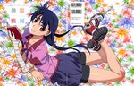  bakemonogatari bandages bike_shorts hanamonogatari kanbaru_suruga nisemonogatari seifuku 