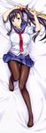  amaya_haruko dakimakura maken-ki! pantsu pantyhose seifuku sword takeda_hiromitsu 