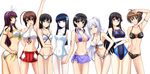  aila_jyrkiainen ashisu_sahoto ass bikini buddy_complex cleavage crossover erect_nipples fairy_tail gundam gundam_build_fighters jindai_komaki kagura_mikazuchi kenken mahouka_koukou_no_rettousei mangaka-san_to_assistant-san mazinkaiser_skl musubi saki sekirei shiba_miyuki swimsuits underboob yumihara_hina yuuki_tsubasa 