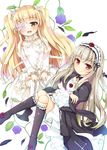  asa_(swallowtail) dress eyepatch gothic_lolita kirakishou lolita_fashion rozen_maiden suigintou thighhighs 