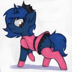 cub equine fan_character female horn mammal marsminer my_little_pony rubber solo starlight_blossom unicorn young 