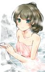  paopao takagaki_kaede the_idolm@ster the_idolm@ster_cinderella_girls towel wet 