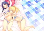  ayase_eli bra breast_grab love_live! mikage_sekizai pantsu sonoda_umi yuri 