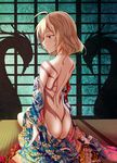  akuma_no_riddle ass ging1993 hashiri_nio kimono no_bra nopan tattoo undressing 