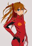  bodysuit cameltoe erect_nipples mebae neon_genesis_evangelion souryuu_asuka_langley 