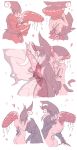  2girls alraune_(bayonetta) bayonetta breast_grab butterfly_wings couple discocunt fingering grabbing kiss licking madama_butterfly multiple_girls no_pupils red_eyes tongue wings yuri 