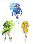  aoki_reika kawamura_toshie kise_yayoi midorikawa_nao pretty_cure smile_precure! 