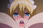  animated animated_gif blonde_hair blue_eyes blush breasts character_request erect_nipples heavy_breathing huge_breasts ikoku_na_retro long_hair maid moaning nipples 