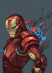  absurdres assembling highres iron_man male_focus marvel science_fiction solo superhero tony_stark yelansu 