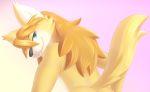  anthro canid canine canis cropped domestic_dog gobanire looking_at_viewer mammal red_savarin solatorobo solo video_games 