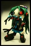  android calne_ca crustacean green_hair hatsune_miku isopod pheleon photo solo stuffed_toy vocaloid 