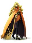  blaumond blonde_hair bracelet cape dhaos_(tales) full_body gesture headband highres jewelry long_hair male_focus solo tales_of_(series) tales_of_phantasia transparent_background 