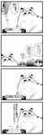  4koma bad_id bad_pixiv_id celebi_ryousangata check_translation comic greyscale ichinose_hinano ichinose_ichino ichinose_satsukino monochrome multiple_girls official_art tonnura tonnura-san translated translation_request 