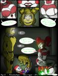  android baby_(fnafsl) buns-n-spurs comic dialogue digital_media_(artwork) english_text female five_nights_at_freddy&#039;s group lagomorph machine mammal puppet rabbit robot sister_location speech_bubble springtrap_(fnaf) text video_games 