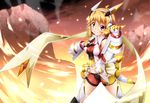  armor bike_shorts kamisaki_sora senki_zesshou_symphogear tachibana_hibiki 