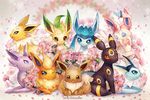  :o ;) ;3 artist_name beige_background blue_eyes blush bow bowtie brown_eyes eevee espeon everyone flareon flower fur gen_1_pokemon gen_2_pokemon gen_4_pokemon gen_6_pokemon glaceon head_tilt jolteon lavender_eyes leafeon looking_at_viewer looking_back looking_to_the_side lying md5_mismatch no_humans on_stomach one_eye_closed open_mouth paws petals pointy_ears pokemon pokemon_(creature) purple_eyes red_sclera resized simple_background sitting slit_pupils smile soul_gem spiked_fur standing stephanie_lee sylveon umbreon upscaled vaporeon 