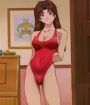  golden_boy katsuda_naoko solo stitched swimsuit third-party_edit 