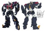  backside full_body go_nagai highres mazinkaiser mecha no_humans paintedmike solo 