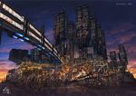  building city k_kanehira original scenic 