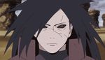  1boy animated animated_gif battle fire god naruto outdoors solo uchiha_madara 