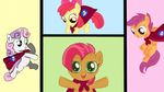  apple_bloom_(mlp) babs_seed_(mlp) earth_pony equine female friendship_is_magic group hair horn horse jbond looking_at_viewer mammal my_little_pony pony redraw scootaloo_(mlp) screencap sweetie_belle_(mlp) unicorn 