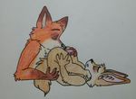  anal disney dontbeazombie finnick male male/male nick_wilde oral rimming sex zootopia 