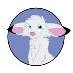  aliasing alternate_version_available anthro buckteeth bust_portrait circle clothed clothing cub flat_colors front_view jake_cottontail lagomorph looking_at_viewer male mammal mizzyam portrait rabbit solo teeth topless young 