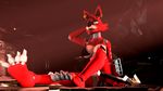  3d_(artwork) absurd_res animatronic anthro canine cgi digital_media_(artwork) eyeshadow feet five_nights_at_freddy&#039;s five_nights_at_freddy&#039;s_2 fox foxy_(fnaf) hi_res long_ears machine makeup mammal robot source_filmmaker video_games 