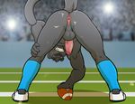  after_sex american_football anus backsack balls bent_over blush butt carolina_panthers clamcrusher clothed clothing cum cum_in_ass cum_inside cum_on_butt digital_media_(artwork) erection feline footwear humanoid_penis legwear male mammal mostly_nude muscular muscular_male nfl nipples panther penis perineum precum presenting presenting_hindquarters shoes sir_purr socks solo sport 