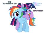  2014 absurd_res alpha_channel alternate_hairstyle blue_feathers blue_fur cutie_mark dialogue duo english_text equine feathered_wings feathers female friendship_is_magic fur hair hi_res horn mammal multicolored_hair my_little_pony nightmaremoons pegasus purple_eyes purple_fur rainbow_dash_(mlp) rainbow_hair red_eyes simple_background text transparent_background twilight_sparkle_(mlp) unicorn wings 